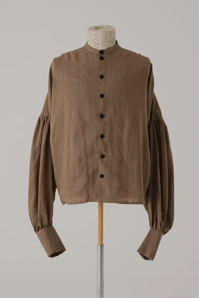 Shirt 87 - Linen 100% Soft Finish - Beige - Christopher Nemeth - Shirt - Wholesale SS25 - 9 - 000000057 - 00
