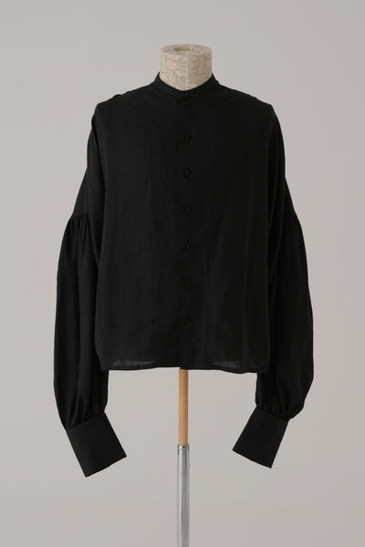 Shirt 87 - Linen 100% Soft Finish - Black - Christopher Nemeth - Shirt - Wholesale SS25 - 9 - 000000056 - 00