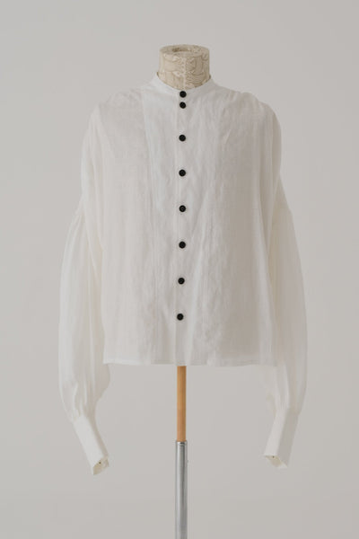Shirt 87 - Linen 100% Soft Finish - Off - White - Christopher Nemeth - Shirt - Wholesale SS25 - 9 - 000000058 - 00