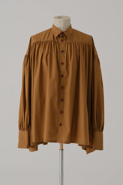 Shirt 88B - Cotton 100% Typewriter - Beige - Christopher Nemeth - Shirt - Wholesale SS25 - 9 - 000000035 - 00