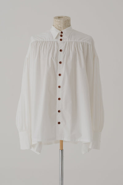Shirt 88B - Cotton 100% Typewriter - Off - White - Christopher Nemeth - Shirt - Wholesale SS25 - 9 - 000000034 - 00