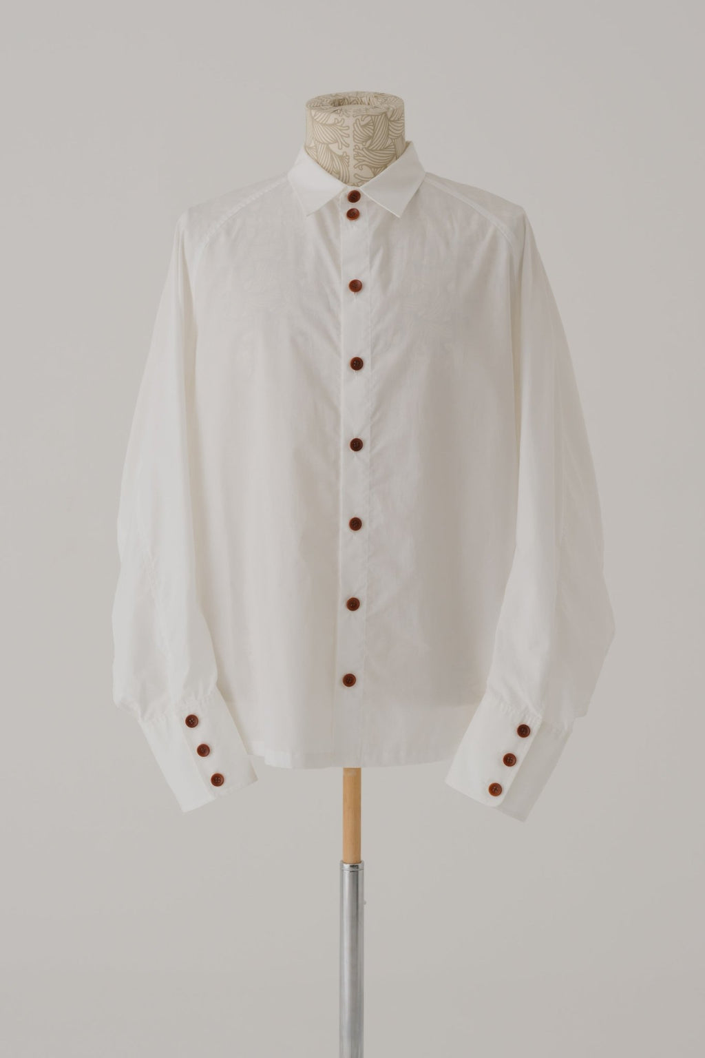 Shirt 988 - Cotton 100% Typewriter - Off - White - Christopher Nemeth - Shirt - Wholesale SS25 - 9 - 000000038 - 03