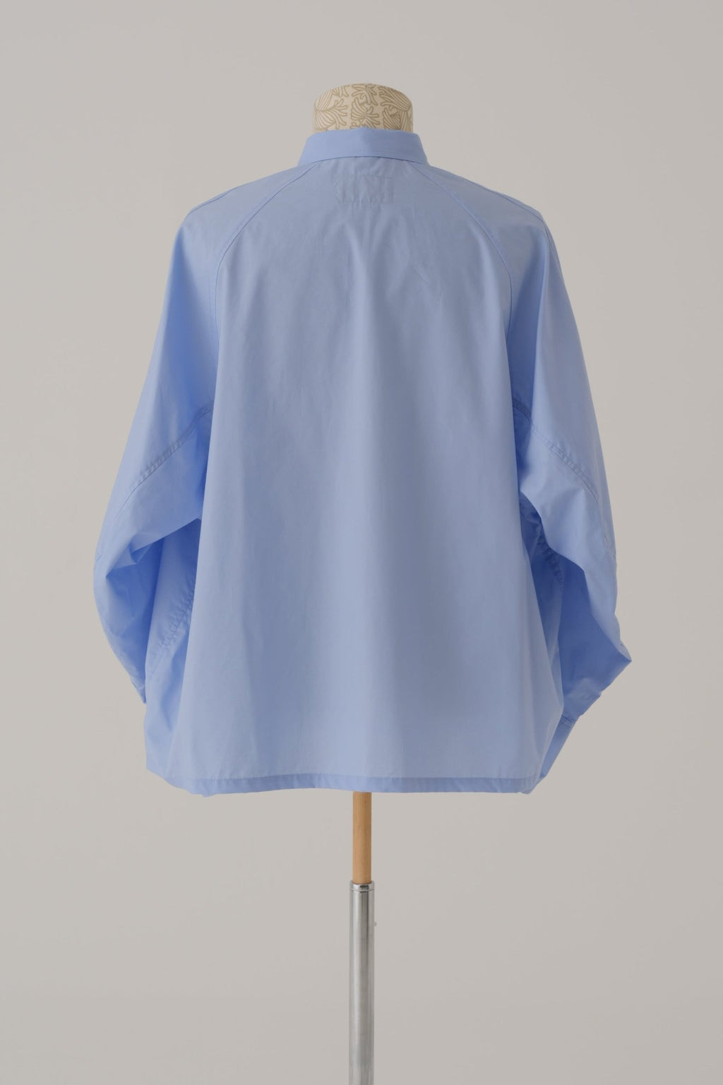 Shirt 988 - Cotton 100% Typewriter - Sky - Blue - Christopher Nemeth - Shirt - Wholesale SS25 - 9 - 000000040 - 03