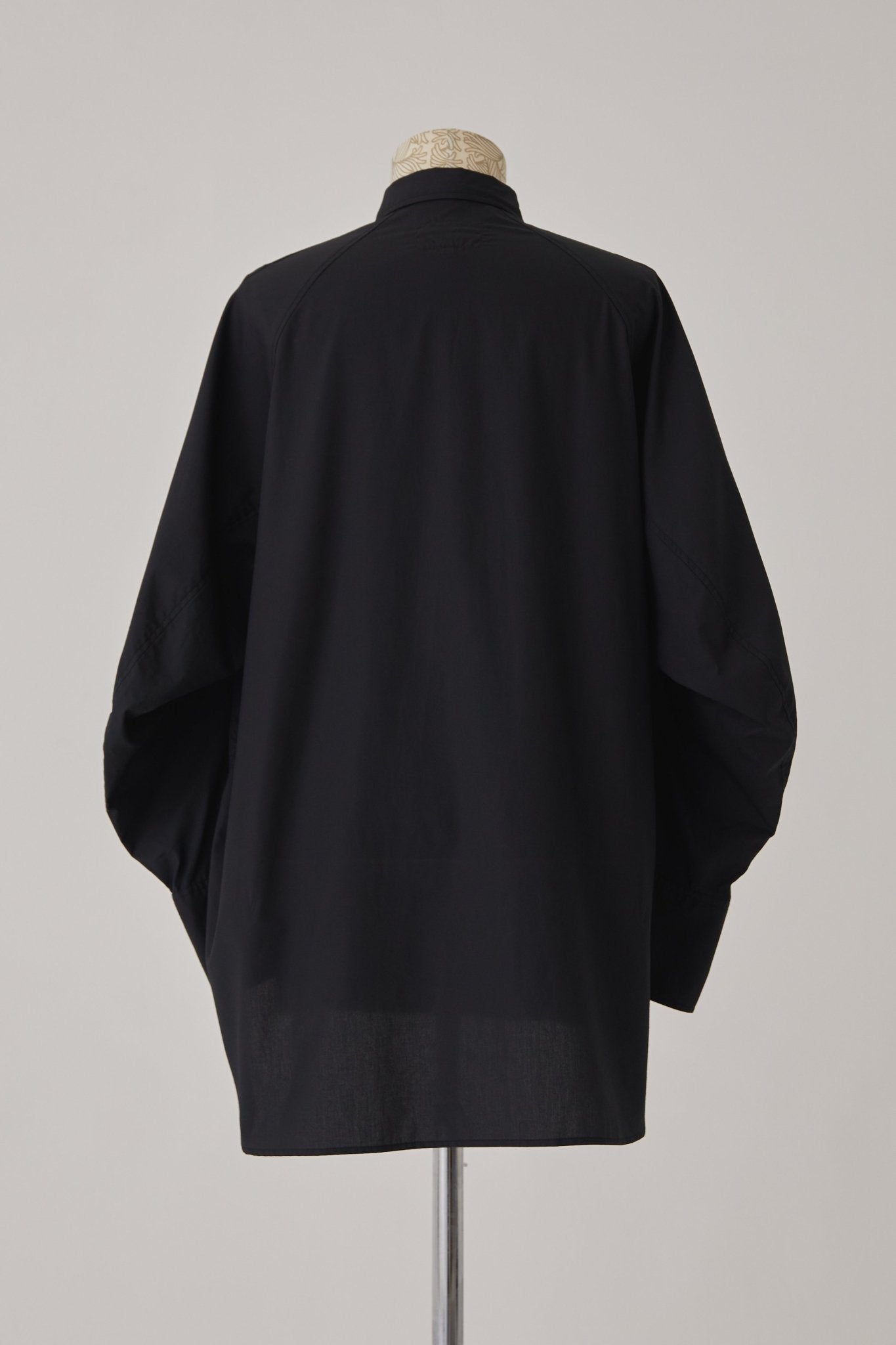 Shirt 988R - Cotton100% Typewriter - Black - Christopher Nemeth - Tops - Wholesale AW24 - 9 - 000045 - 03