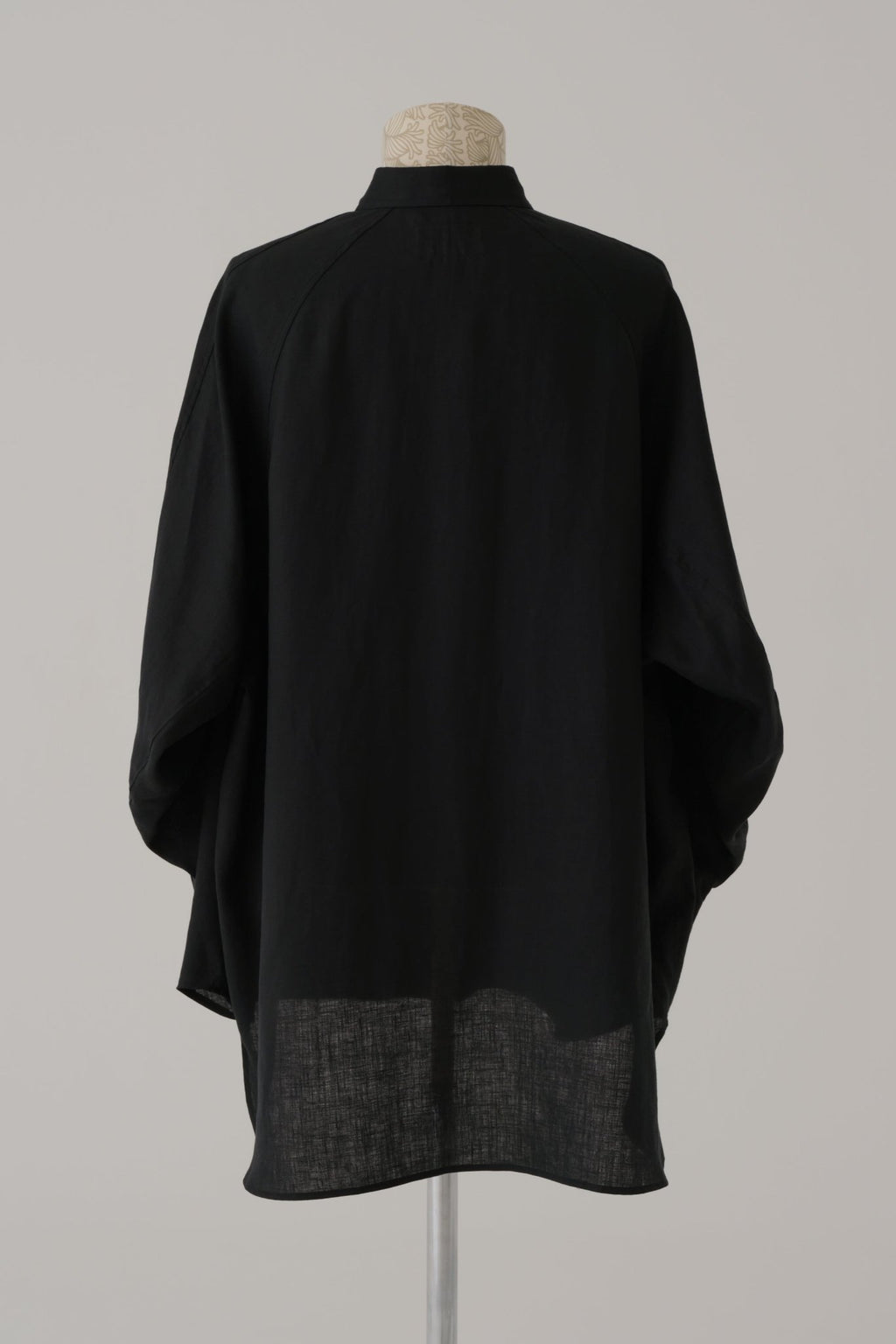 Shirt 988R - Linen 100% Soft Finish - Black - Christopher Nemeth - Shirt - Wholesale SS25 - 9 - 000000053 - 03