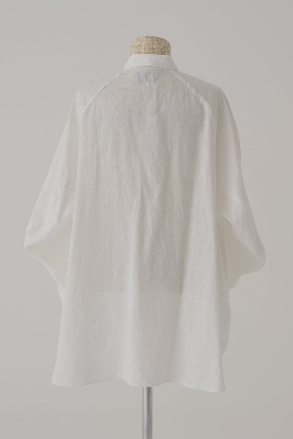 Shirt 988R - Linen 100% Soft Finish - Off - White - Christopher Nemeth - Shirt - Wholesale SS25 - 9 - 000000055 - 03