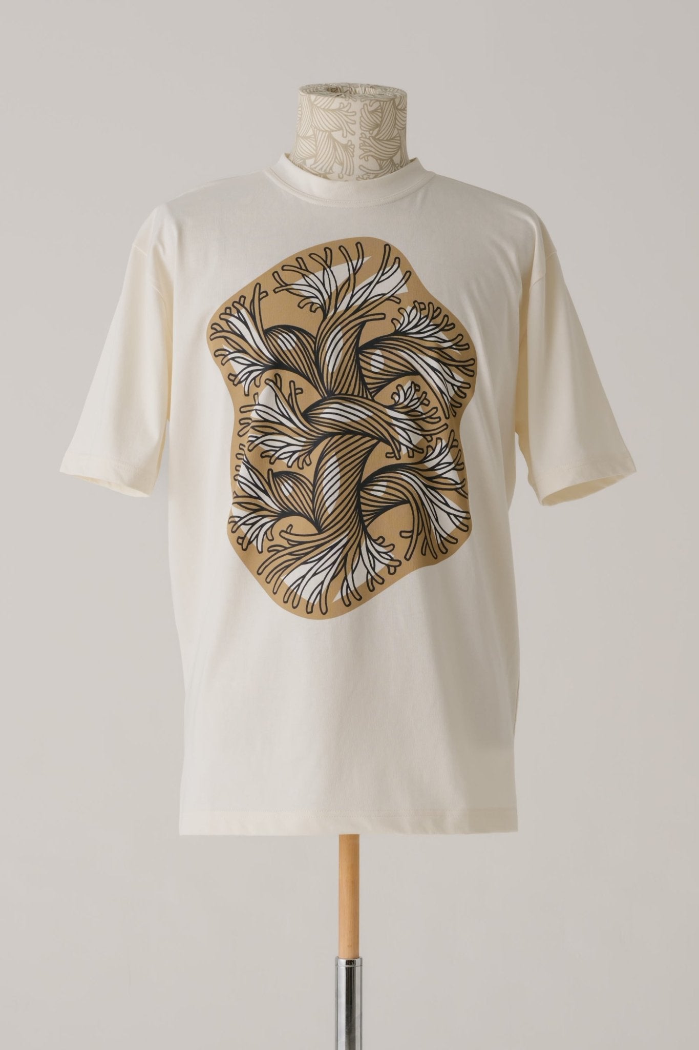 T-Shirt - Cotton 100% Jersey - Cut - Out Fray - Off - White - Christopher Nemeth - T-Shirt - Wholesale SS25 - 9 - 000000062 - 03