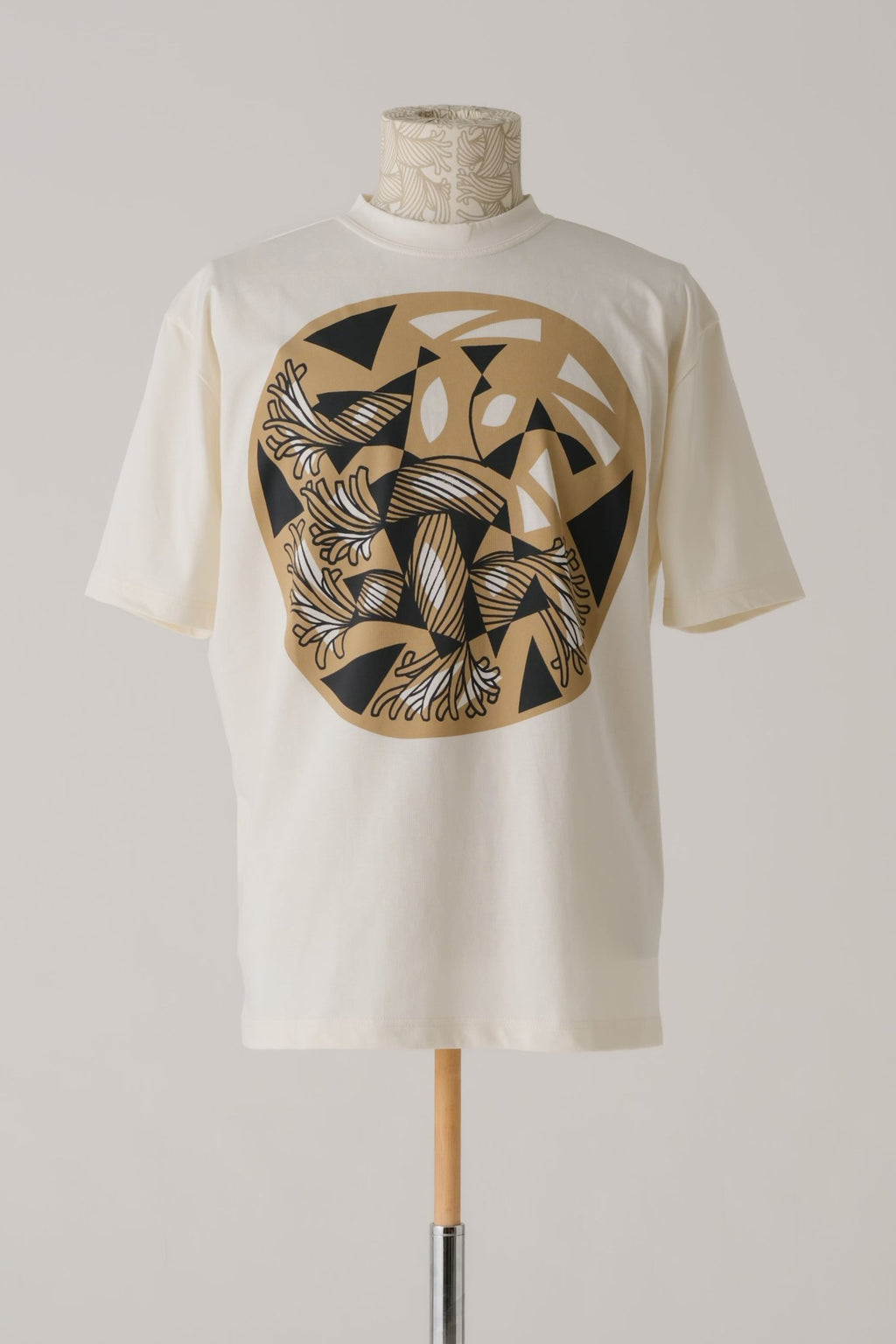 T-Shirt - Cotton 100% Jersey - Cut - Out Modern - Off - White - Christopher Nemeth - T-Shirt - Wholesale SS25 - 9 - 000000060 - 03