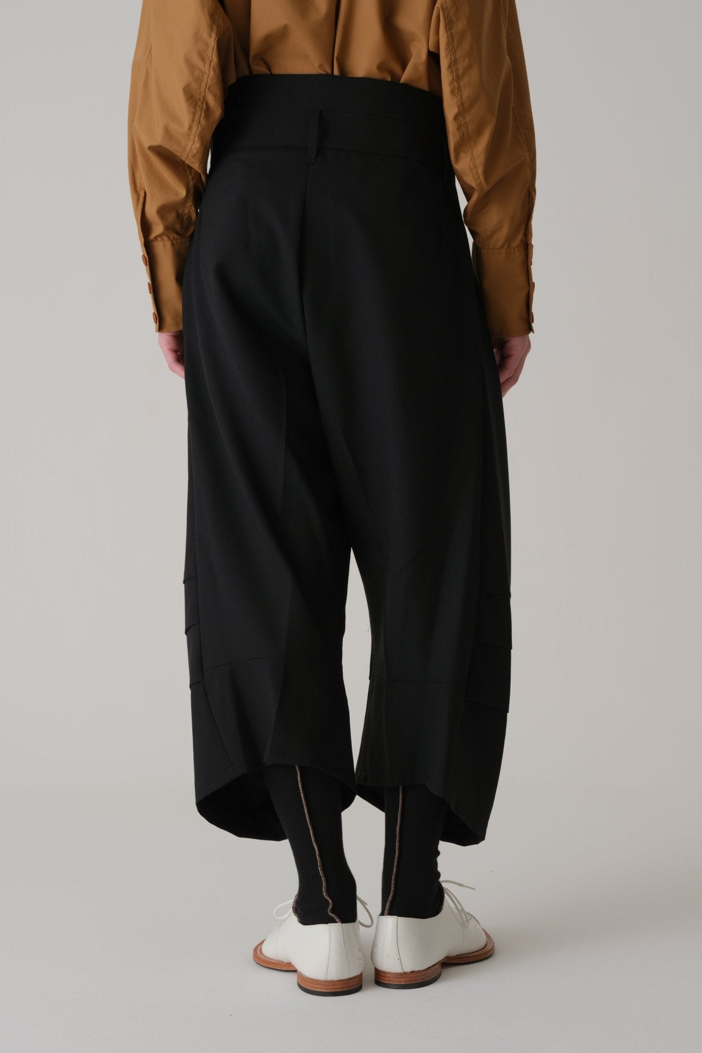 Trousers 20 - Wool 100% Tropical - Black - Christopher Nemeth - Trousers - Wholesale SS25 - 9 - 000000005 - 02