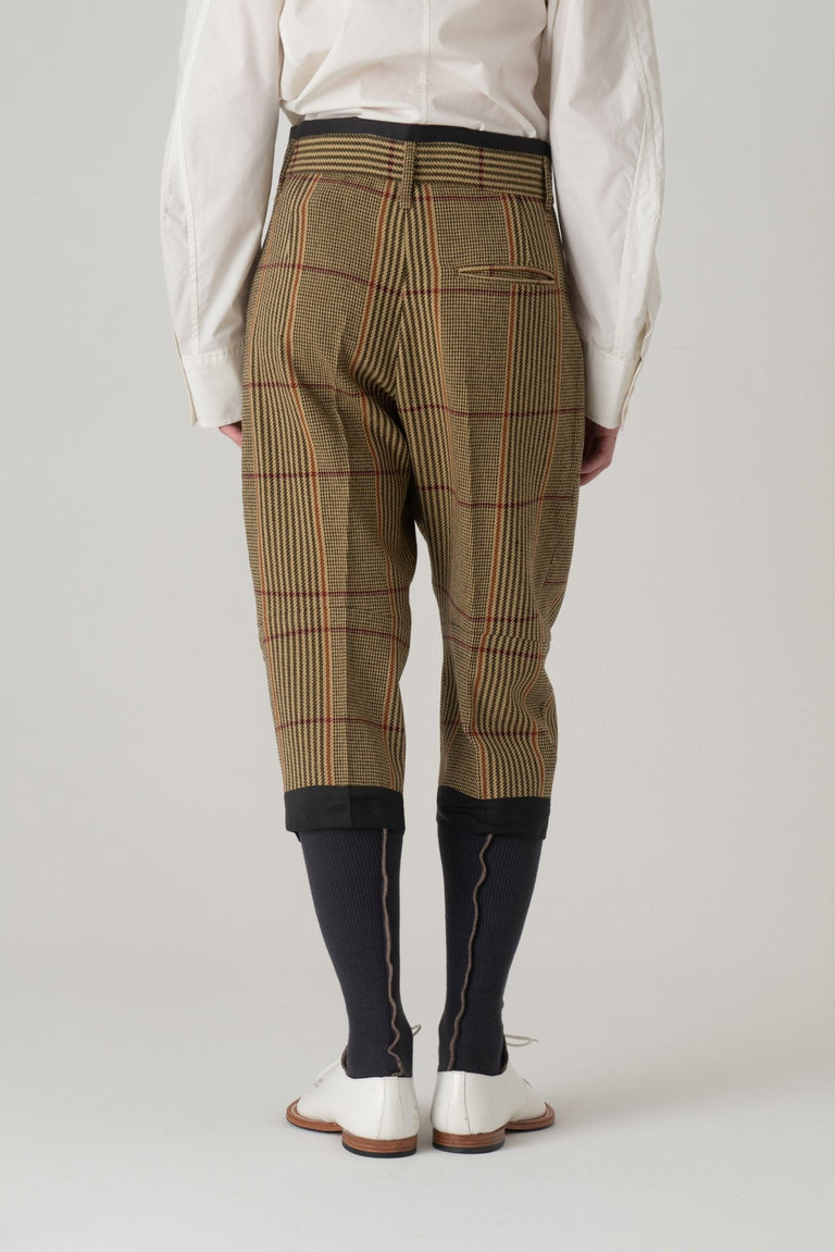 NEMETH (Nemeth) three-dimensional cut cropped pants men's