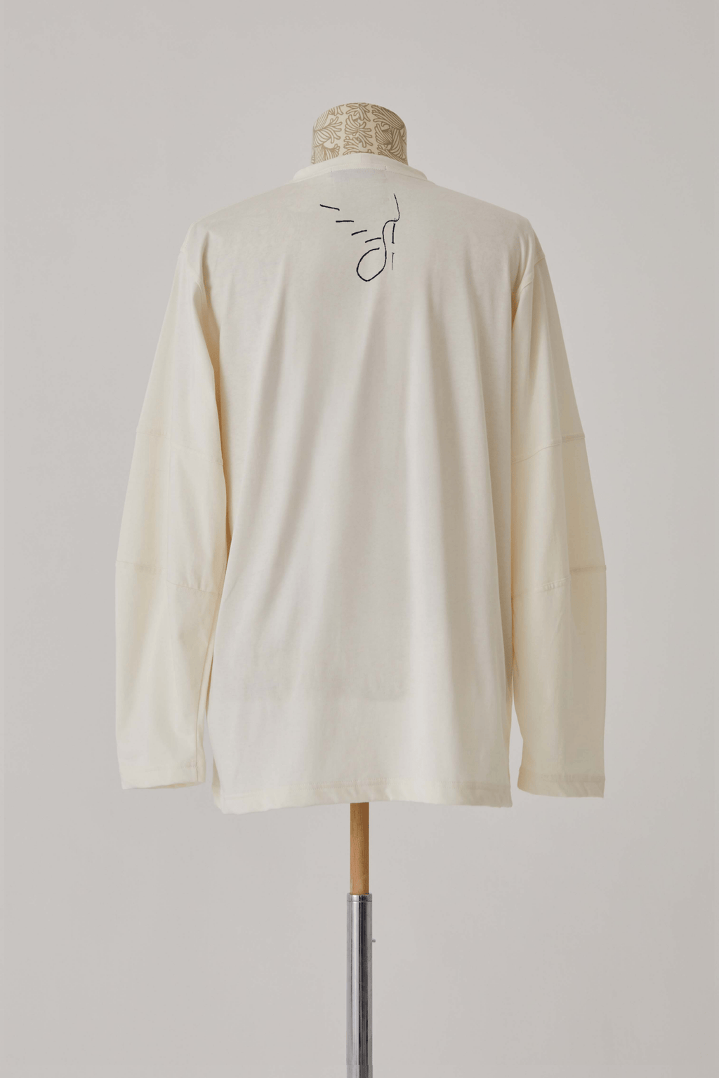 Tshirt 108 - Cotton100% Jersey - Lace Rope - White - Christopher Nemeth - Tops - Online Store - 0 - 00287 - 03