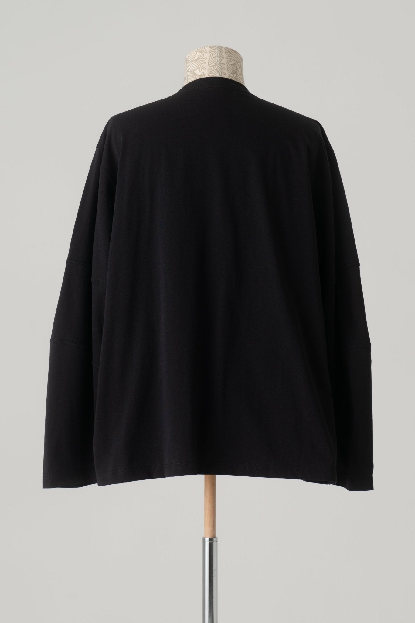 Tshirt 108 - Cotton100% Jersey - Swatch Patchwork - Black - Christopher Nemeth - Tops - Wholesale AW24 - 9 - 000085 - 03