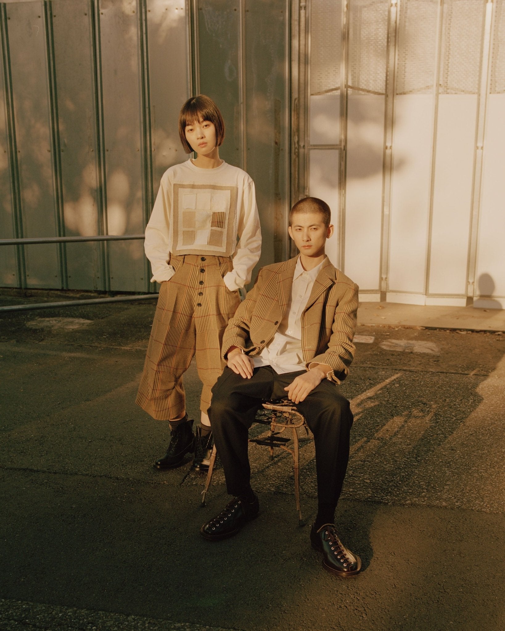 Tshirt 108 - Cotton100% Jersey - Swatch Patchwork - Off White - Christopher Nemeth - Tops - Wholesale AW24 - 9 - 000086 - 03