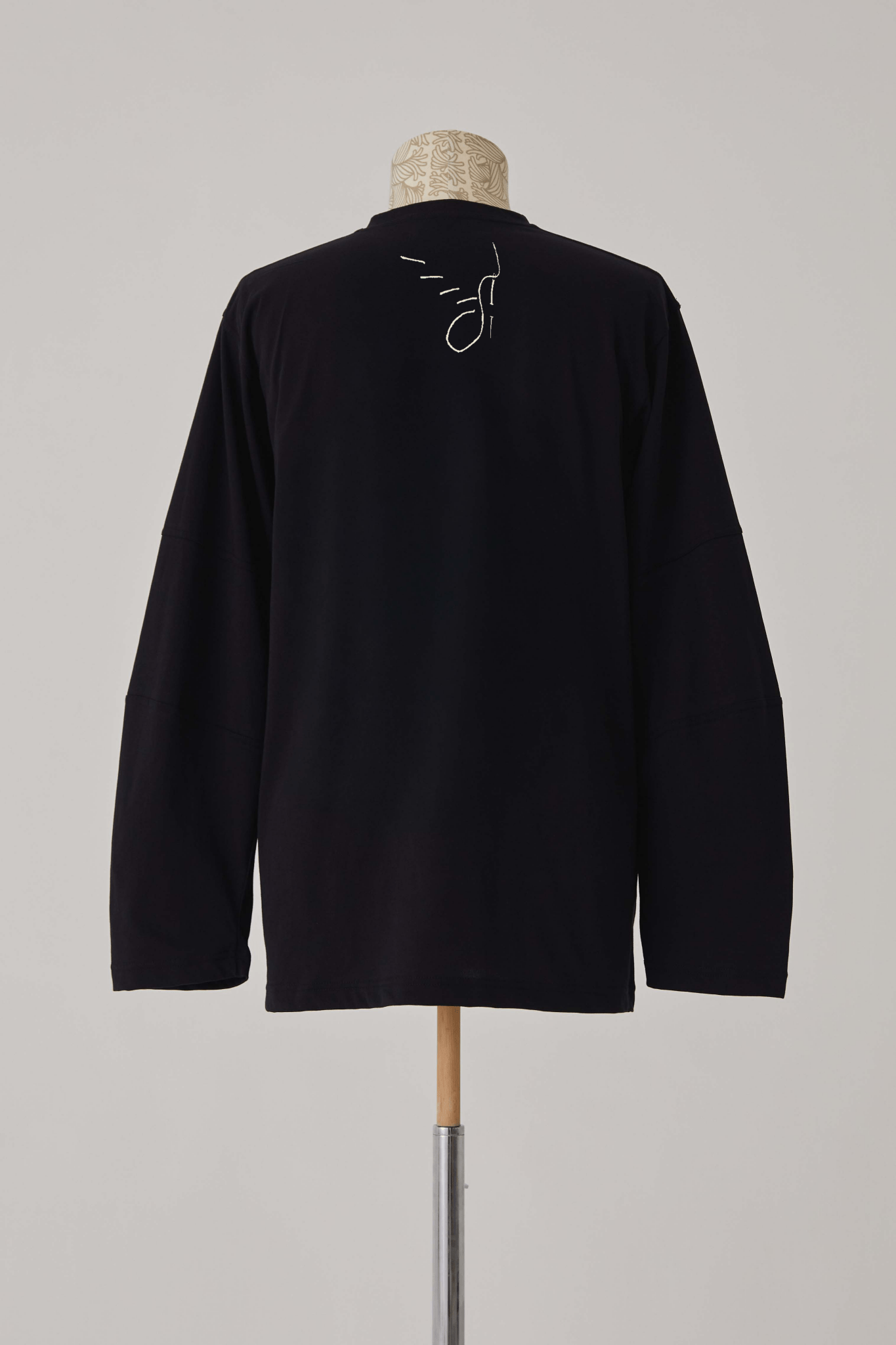 Tshirt 108 - Cotton100% - Lace Rope - Black - Christopher Nemeth - Tops - Online Store - 0 - 00286 - 03