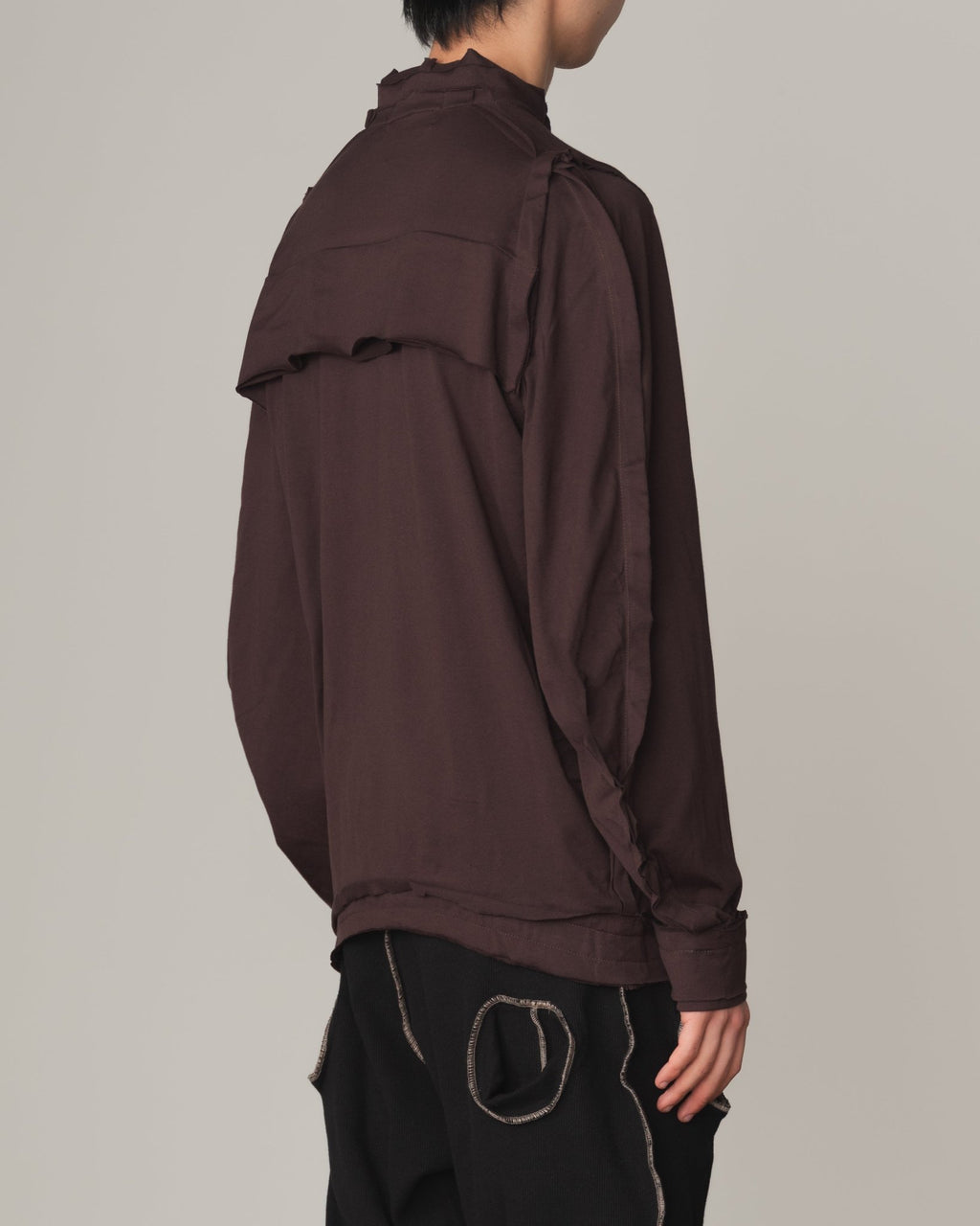 Tshirt 170 - Cotton100% Jersey - Brown - Christopher Nemeth - Tops - Shop - 0-01384-05