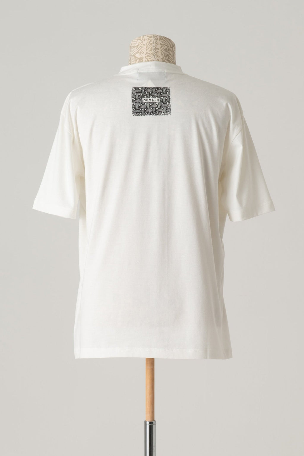 Tshirt Printed - Cotton100% Jersey - Embroidery Rope - White - Christopher Nemeth - Tops - Online Store - 0000 - 3805