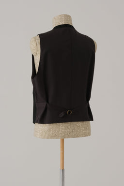 Christopher nemeth ロングジャケット coat-236-wool100-melton-black-