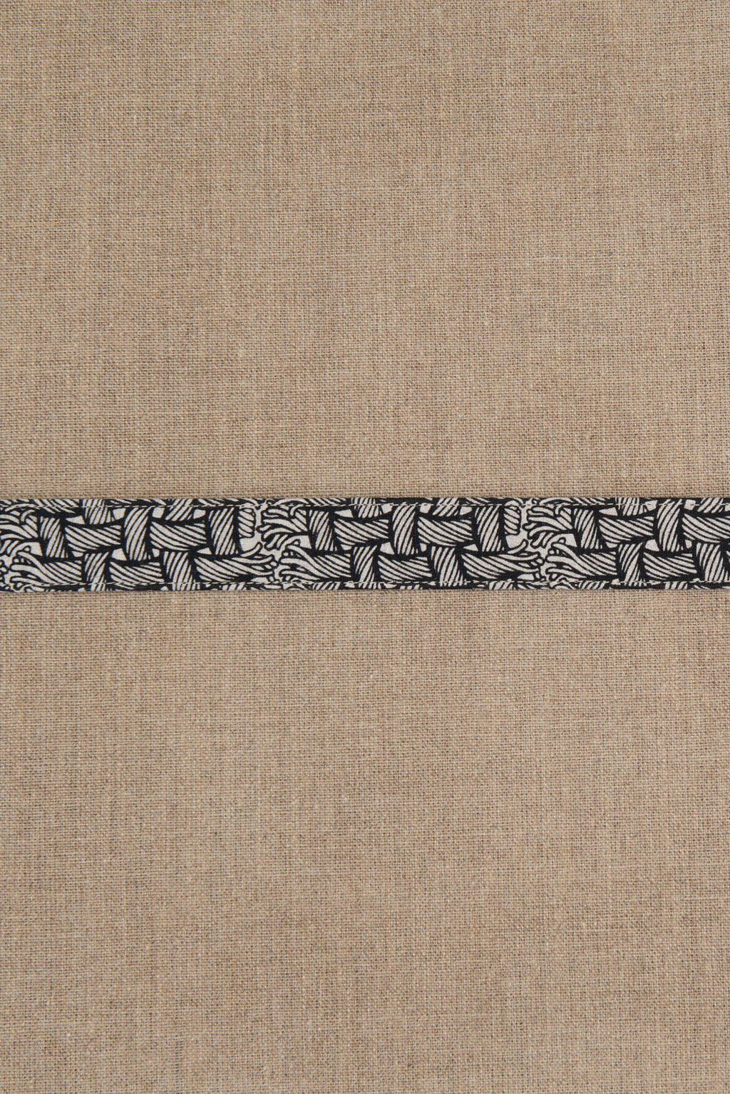 Belt Leather - Linen100% Bonding - M Rope Print - Raw - Christopher Nemeth - Accessories - Online Store - 0 - 00650 - 03