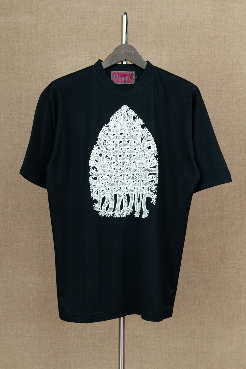 Tshirt Printed- Cotton100% Jersey- Iron Rope- Black