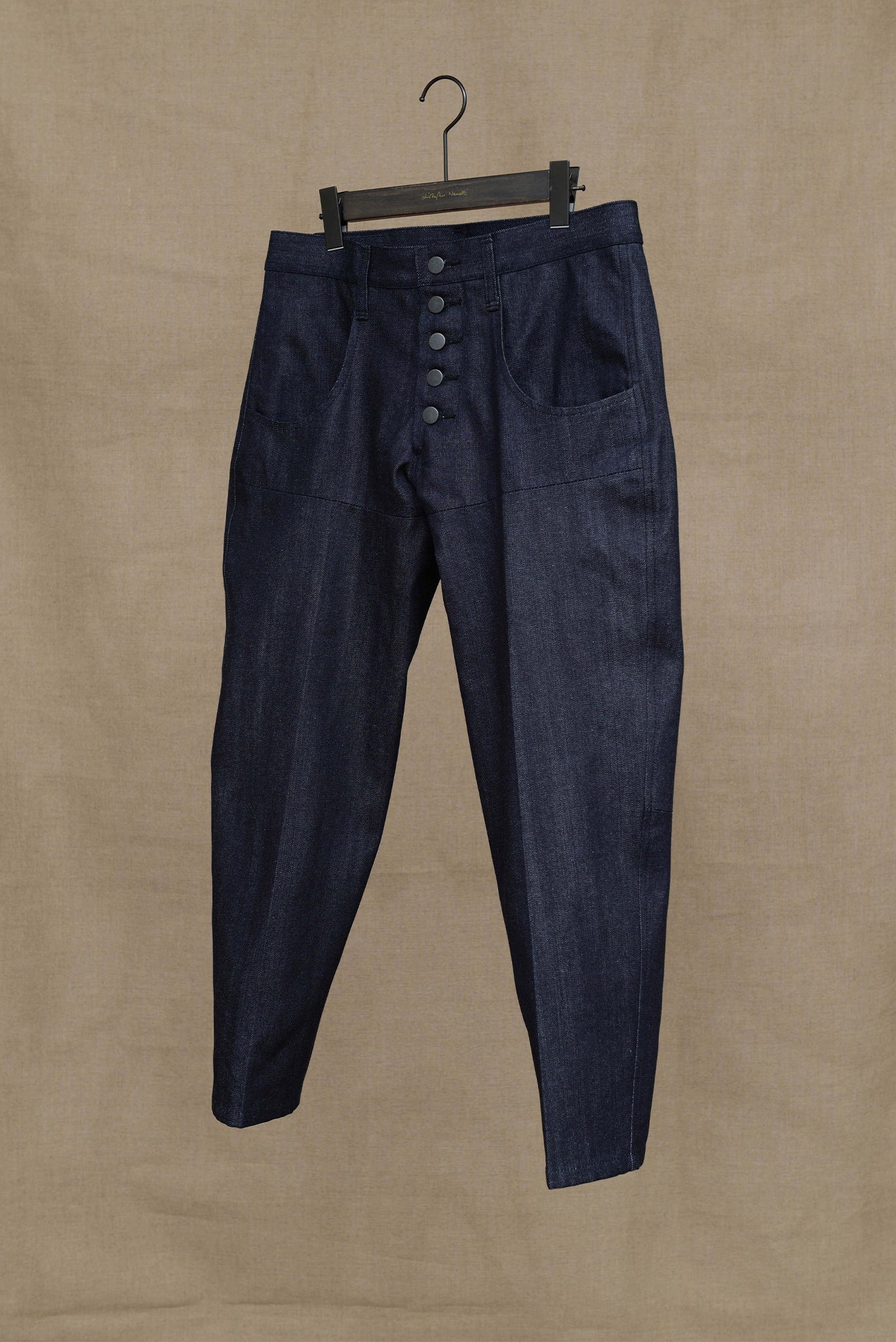 Trousers Christophe Nemeth Black size M International in Cotton - 21028807